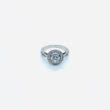 Кольцо Swarovski фианит
