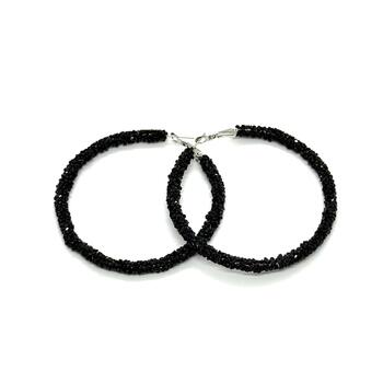 Серьги кольца большие