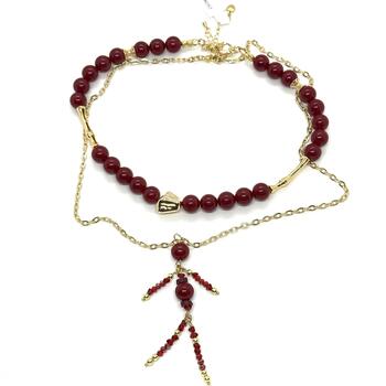 Колье человечек