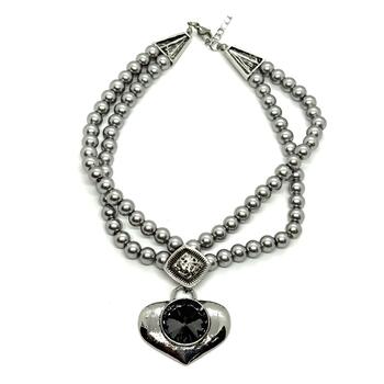 Колье с большим сердцем 