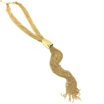 Колье галстук кисти