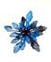 Брошь-подвеска Синий цветок