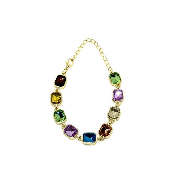 Браслет цветные квадраты