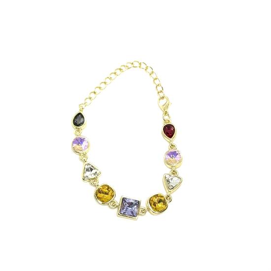 Браслет геометрия цветная