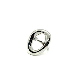 Кольцо большое овальное