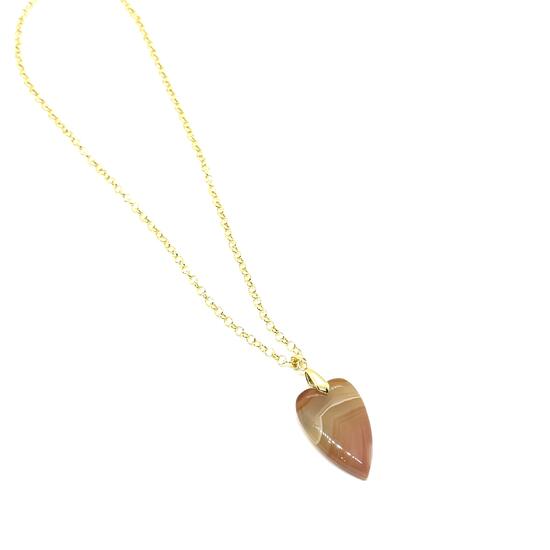 Колье подвес сердце