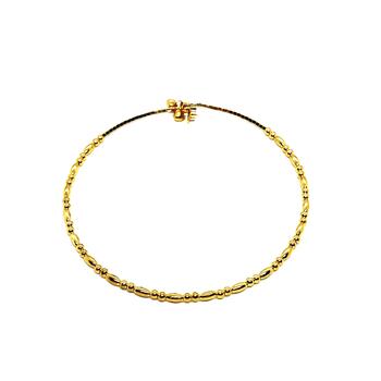 Колье вьюн позолота