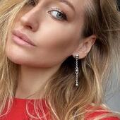 Серьги цепочка