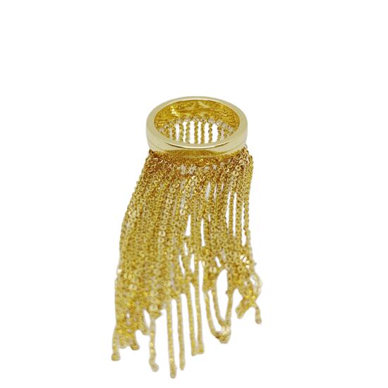 Кольцо  Цепи в золоте