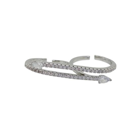 Кольцо на два пальца